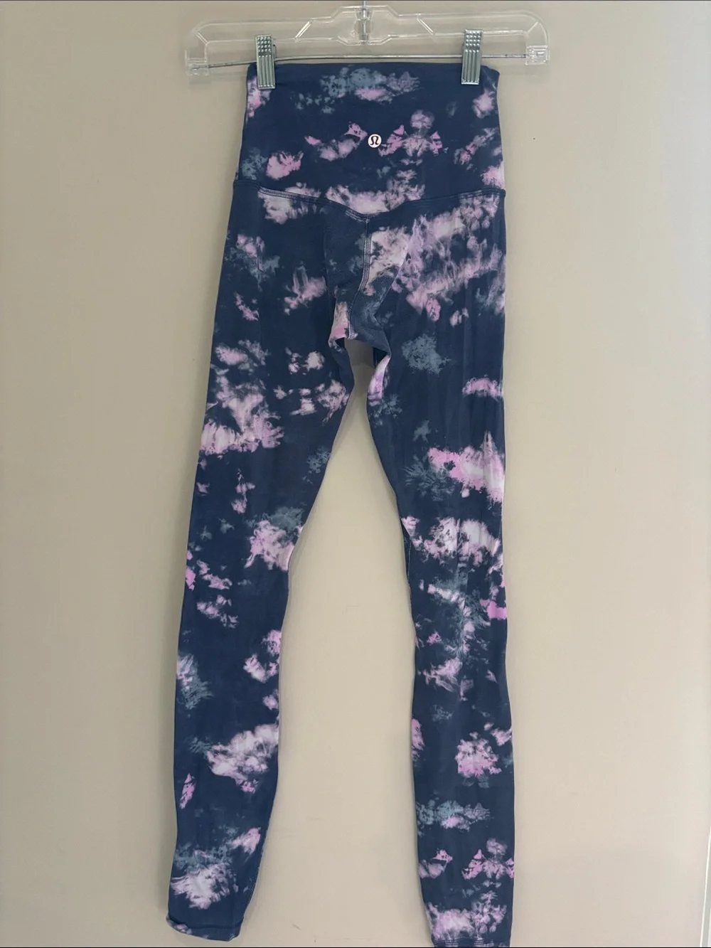 Lululemon Align Circulate Tie Dye Mineral Blue Multi Two-Piece Set size 2